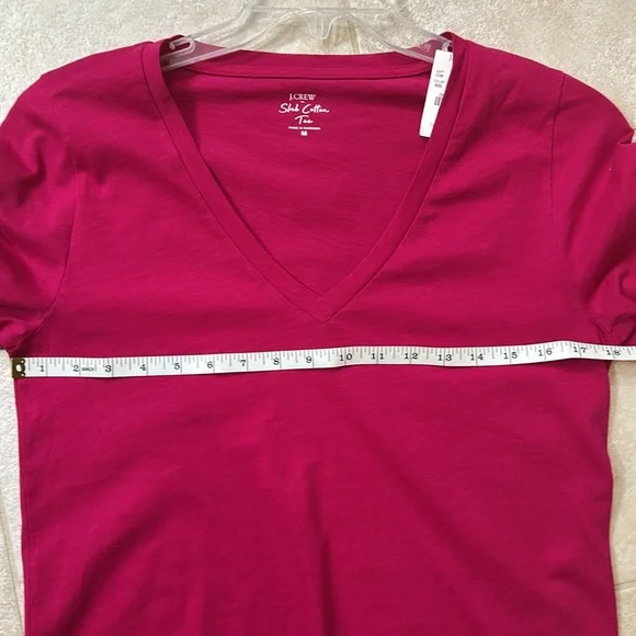 J. CREW NWT Slub Cotton Tee size M 100% cotton - Picture 3 of 6